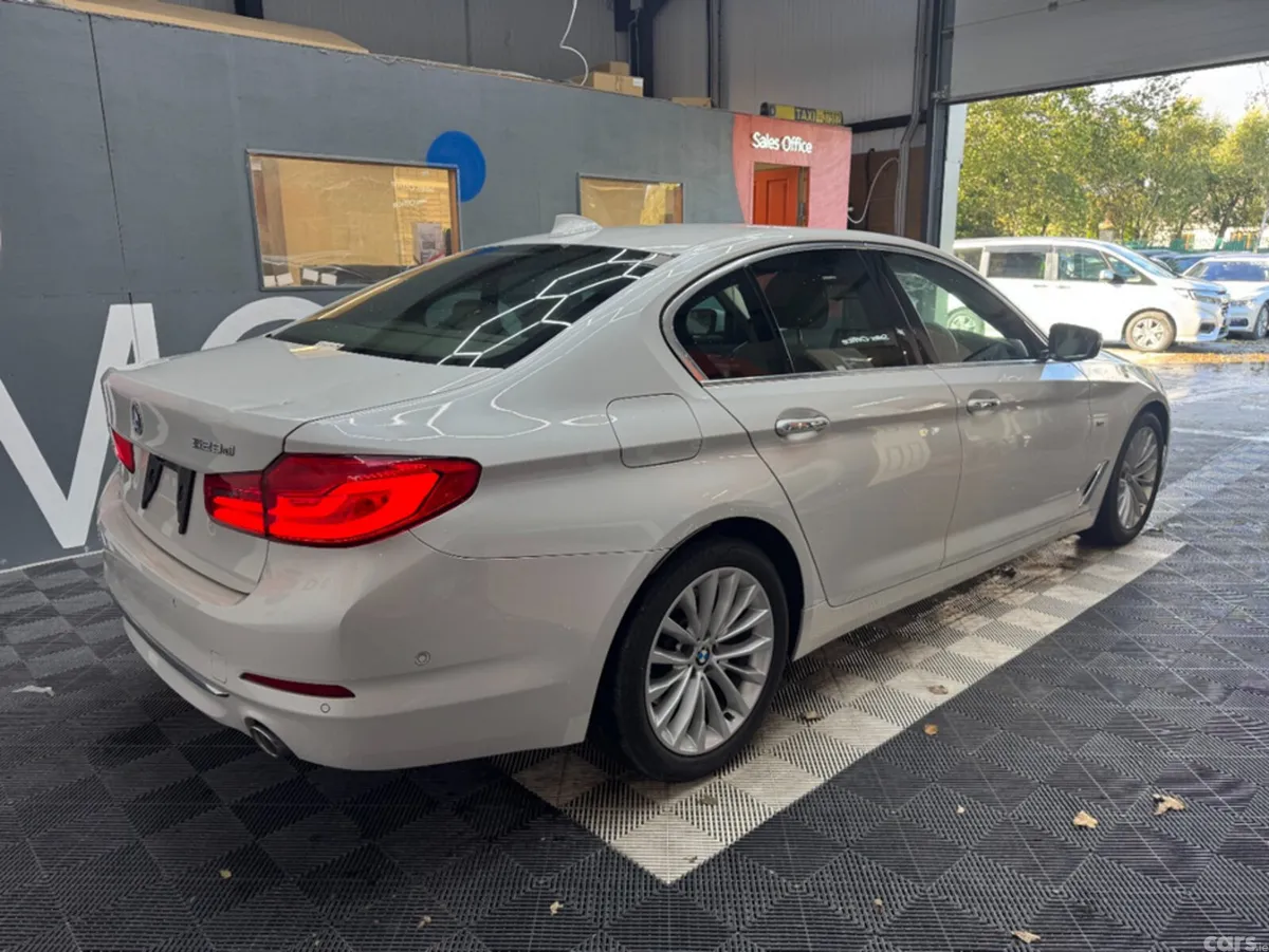 BMW 5-Series Saloon, Diesel, 2018, White