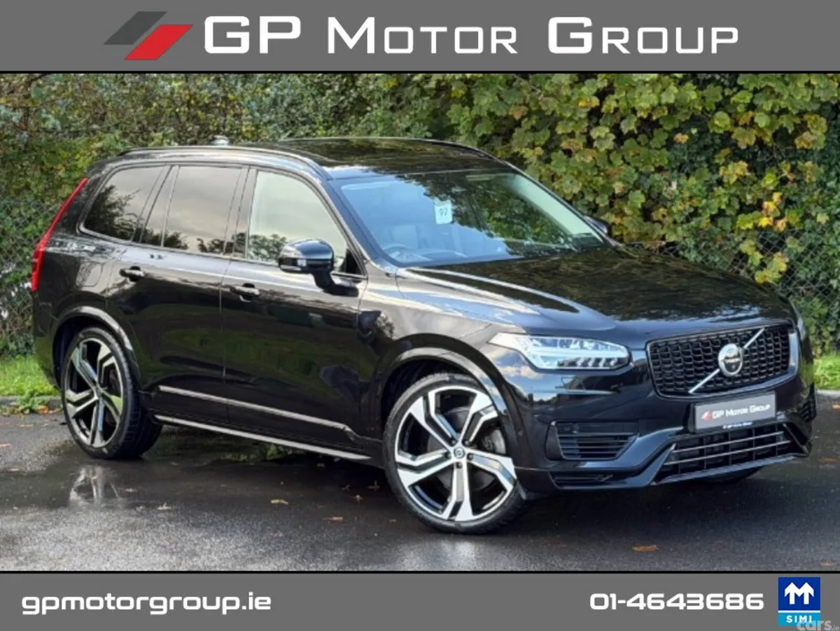 Volvo XC90 Estate, Petrol Plug-in Hybrid, 2023, Black