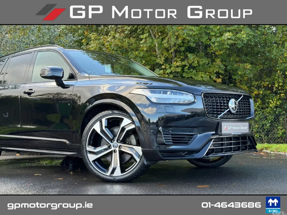 Volvo XC90 Estate, Petrol Plug-in Hybrid, 2023, Black