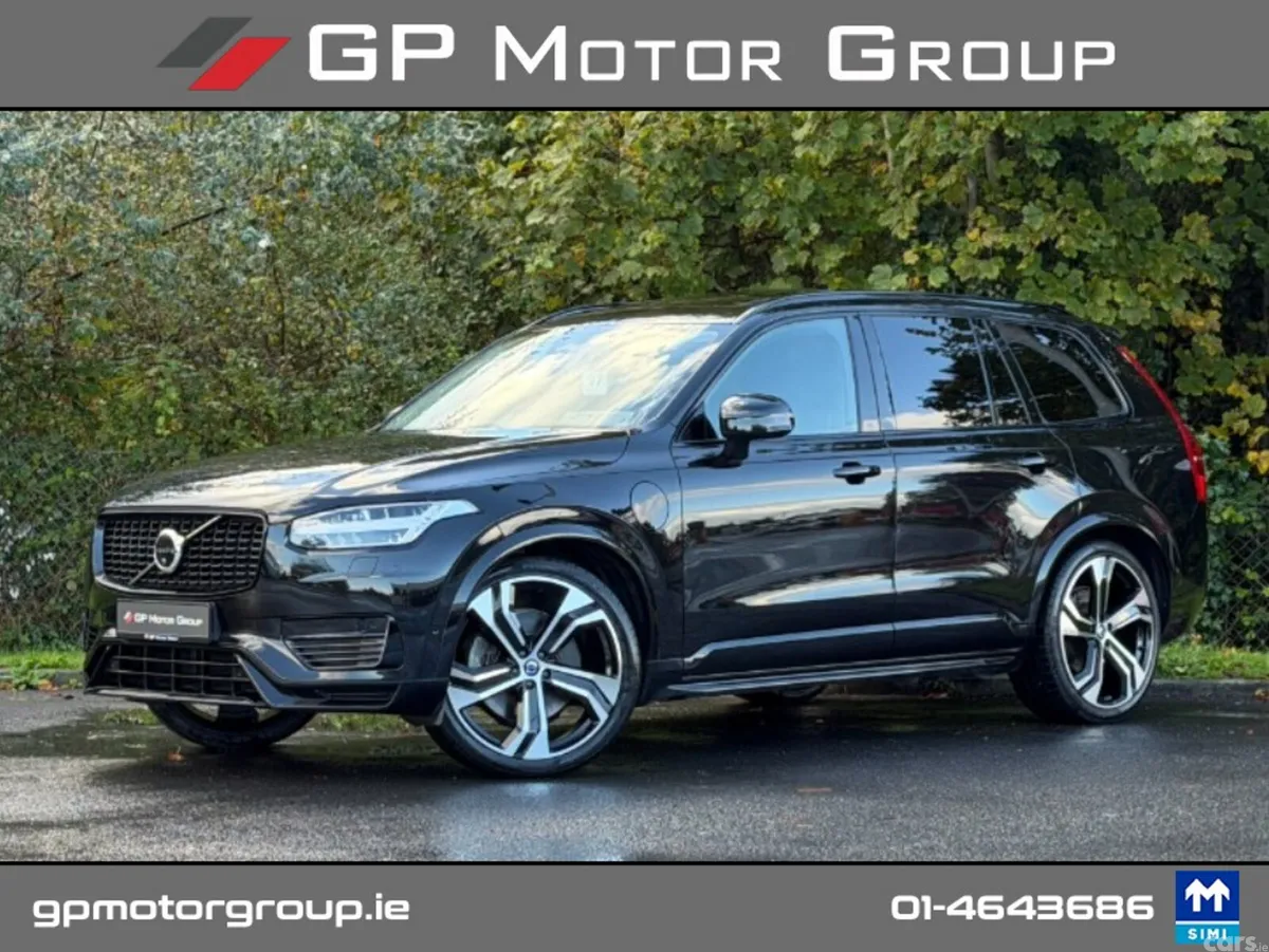 Volvo XC90 Estate, Petrol Plug-in Hybrid, 2023, Black