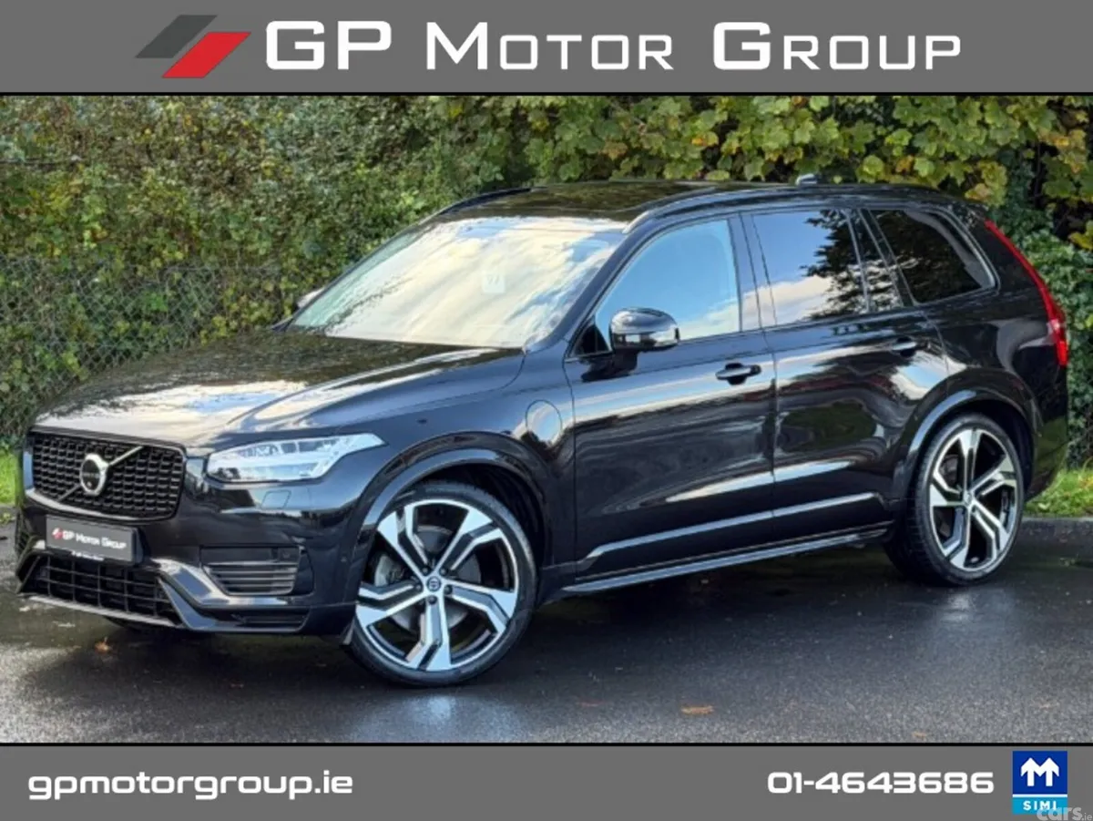 Volvo XC90 Estate, Petrol Plug-in Hybrid, 2023, Black