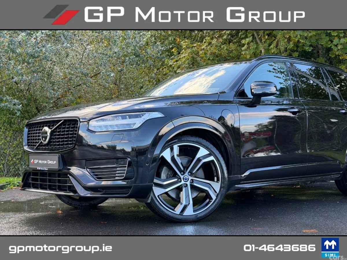 Volvo XC90 Estate, Petrol Plug-in Hybrid, 2023, Black