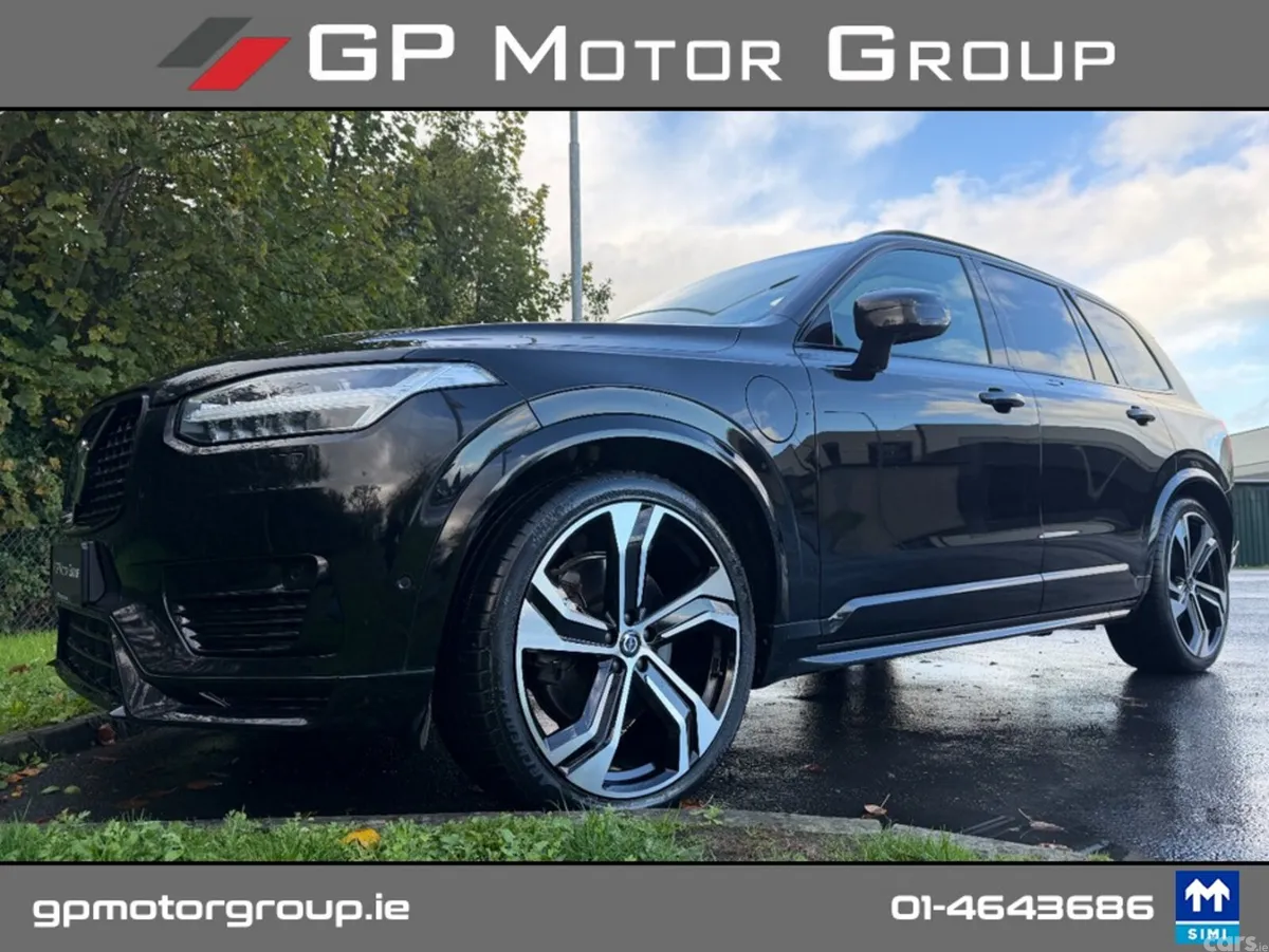 Volvo XC90 Estate, Petrol Plug-in Hybrid, 2023, Black