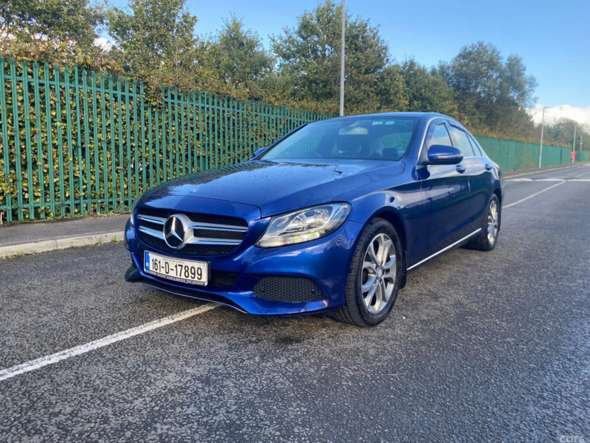 Mercedes-Benz C-Class Saloon, Diesel, 2016, Blue