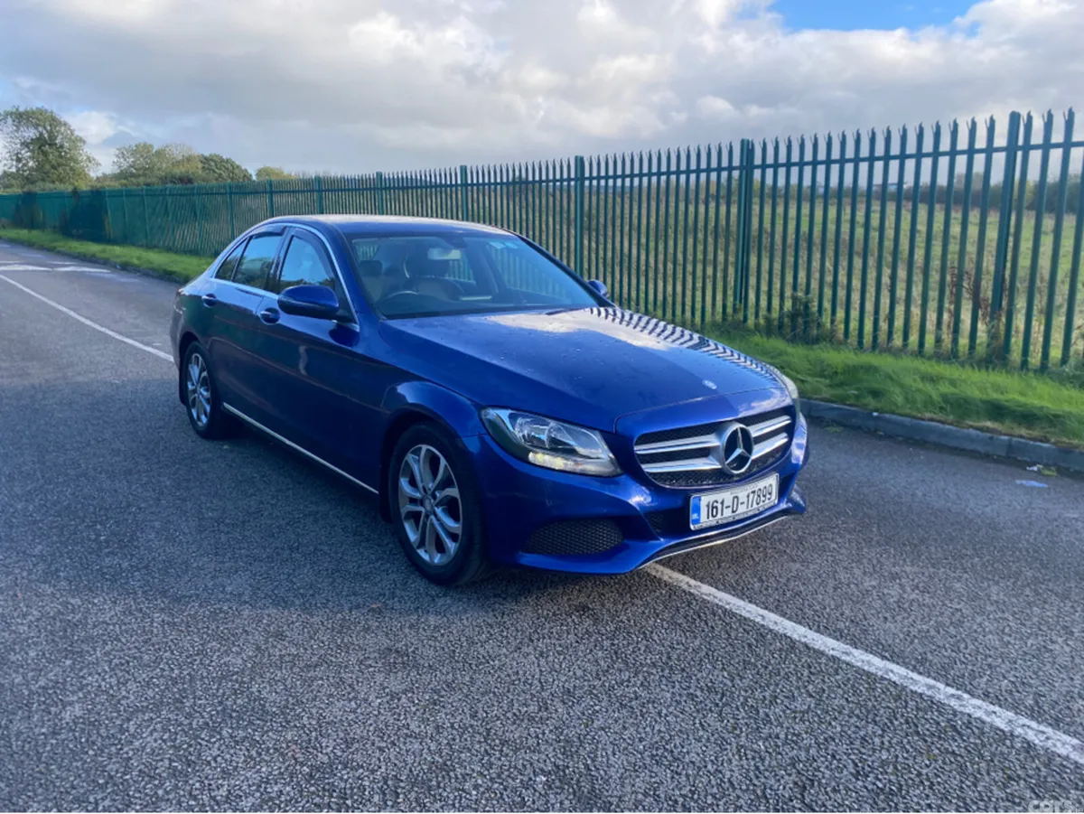 Mercedes-Benz C-Class Saloon, Diesel, 2016, Blue
