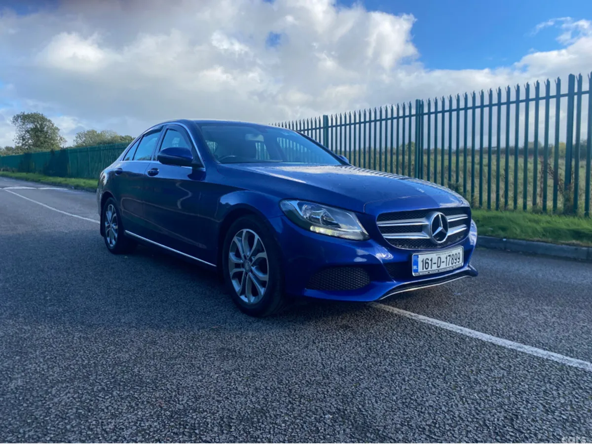Mercedes-Benz C-Class Saloon, Diesel, 2016, Blue