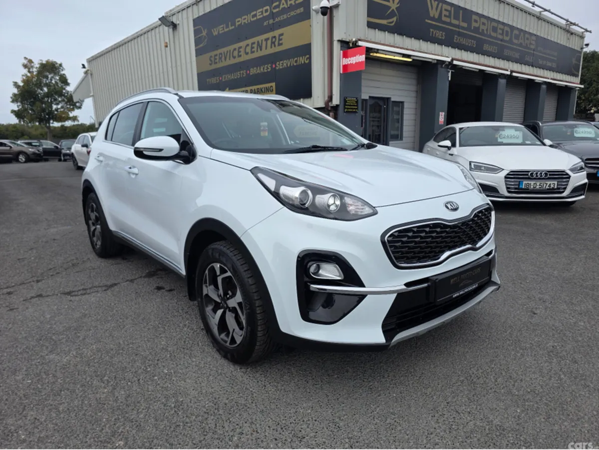 Kia Sportage MPV, Diesel Hybrid, 2020, White