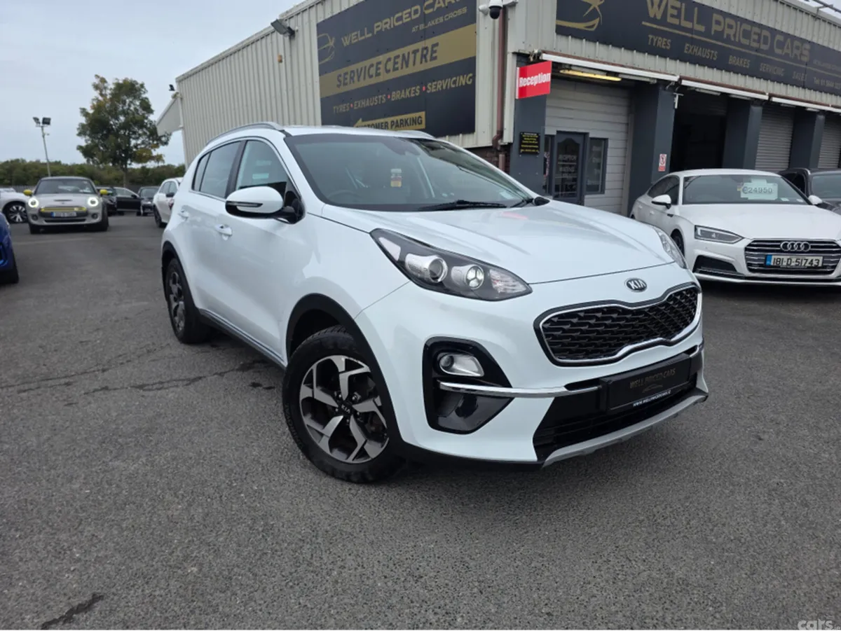 Kia Sportage MPV, Diesel Hybrid, 2020, White