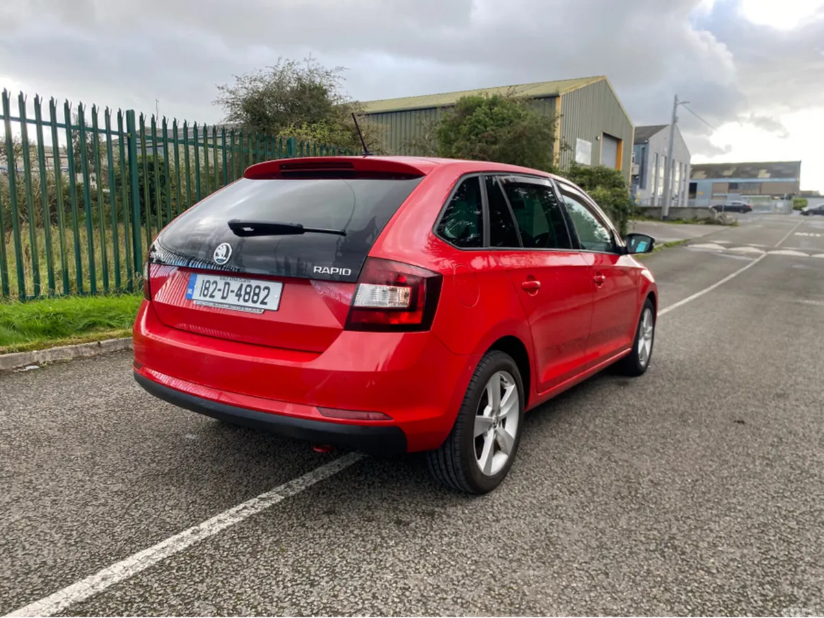 Skoda Rapid Saloon, Diesel, 2018, Red