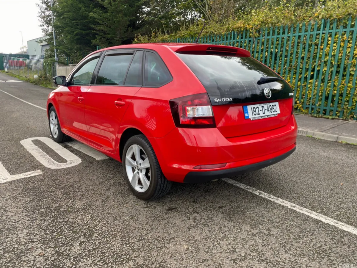 Skoda Rapid Saloon, Diesel, 2018, Red