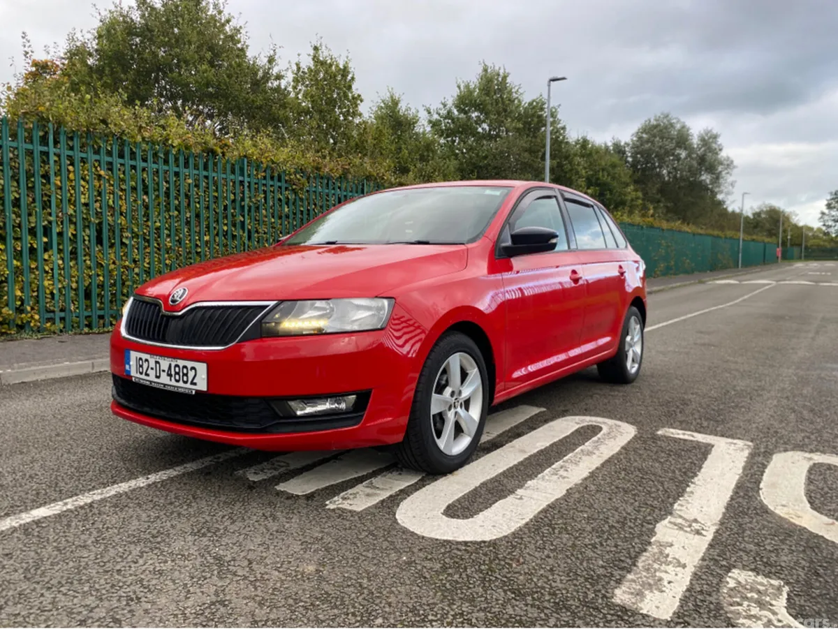 Skoda Rapid Saloon, Diesel, 2018, Red