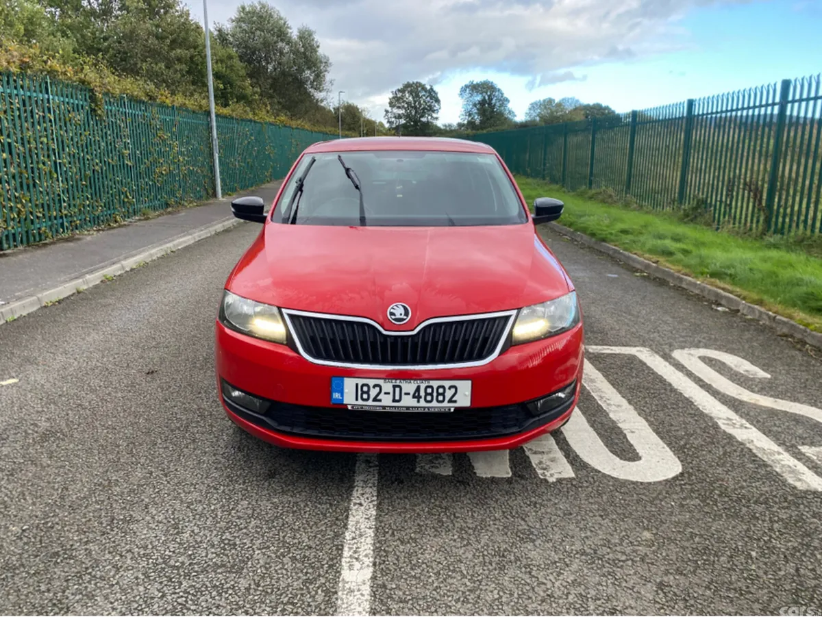 Skoda Rapid Saloon, Diesel, 2018, Red
