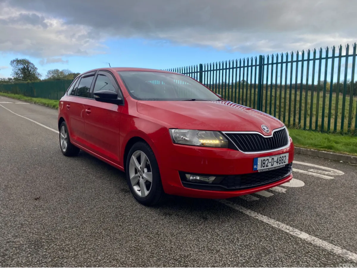 Skoda Rapid Saloon, Diesel, 2018, Red