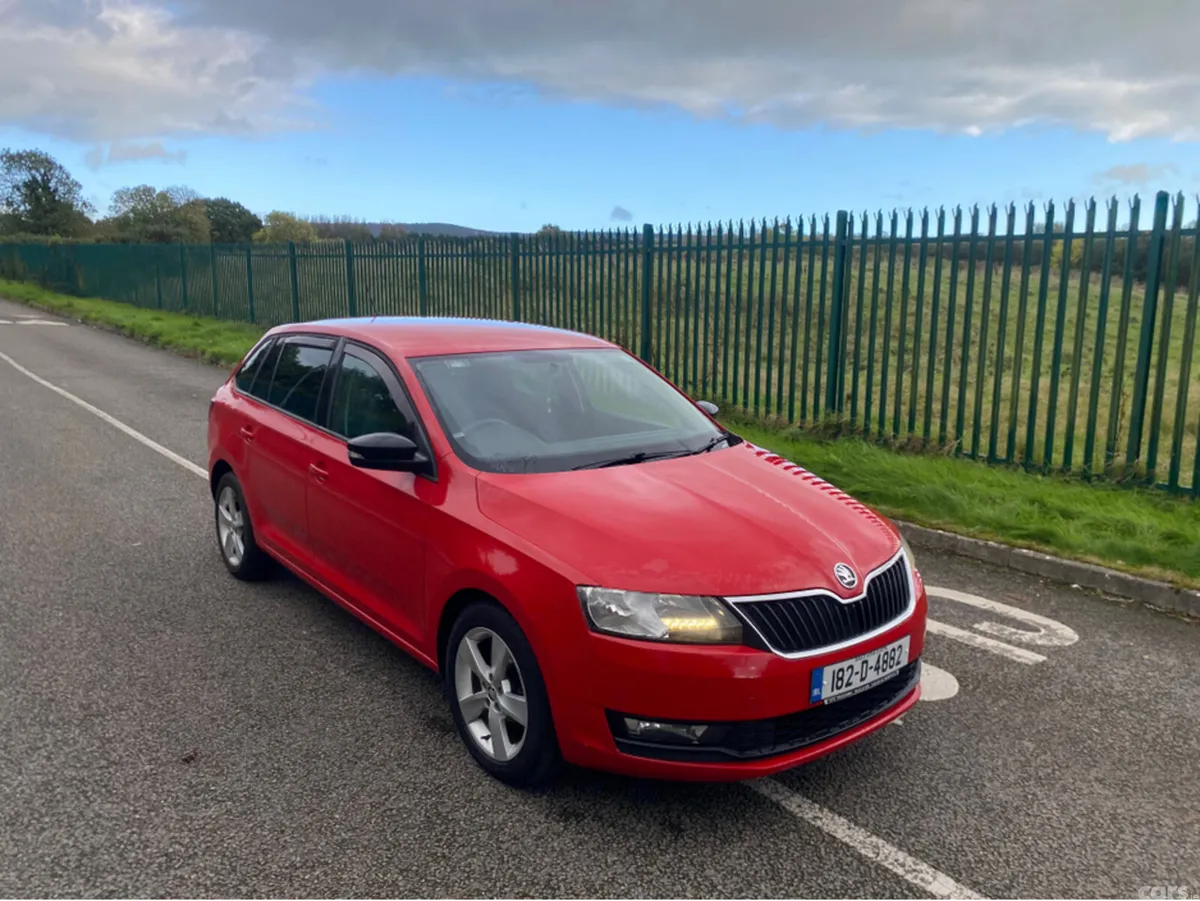 Skoda Rapid Saloon, Diesel, 2018, Red