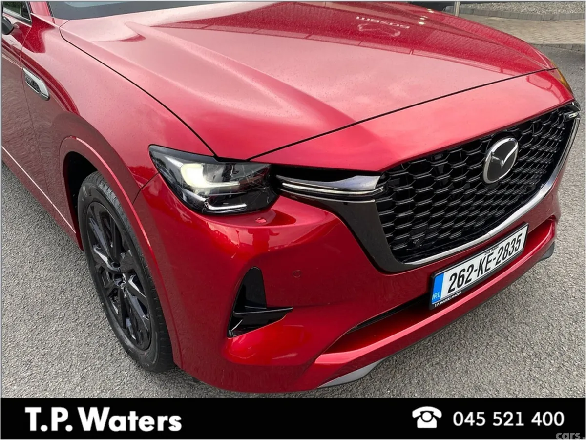 Mazda CX-60 SUV, Petrol Plug-in Hybrid, 2026, Red