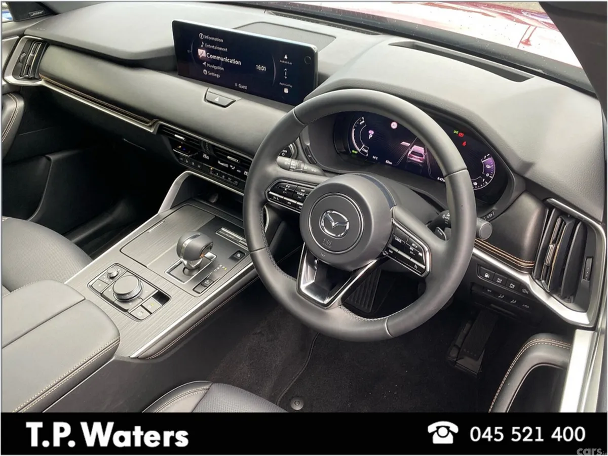 Mazda CX-60 SUV, Petrol Plug-in Hybrid, 2026, Red