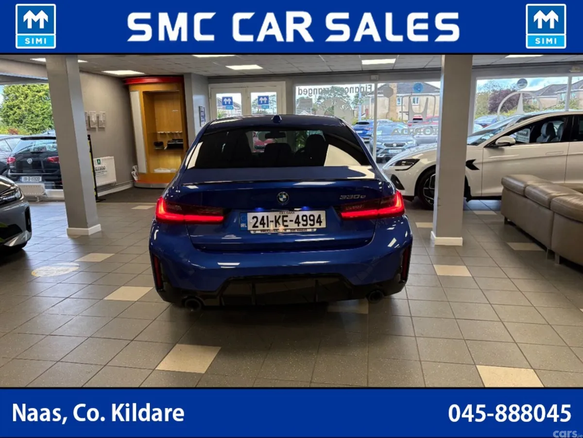 BMW 3-Series Saloon, Petrol Hybrid, 2024, Blue