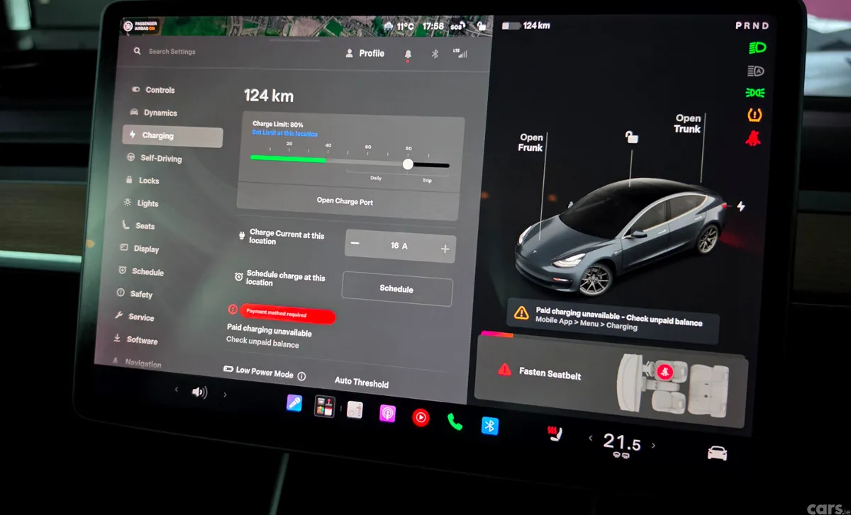 Tesla Model 3 Saloon, Electric, 2020, Grey