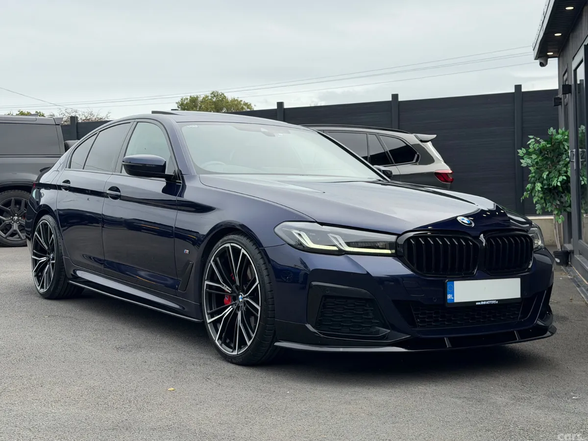 BMW 5-Series Saloon, Diesel, 2021, Blue