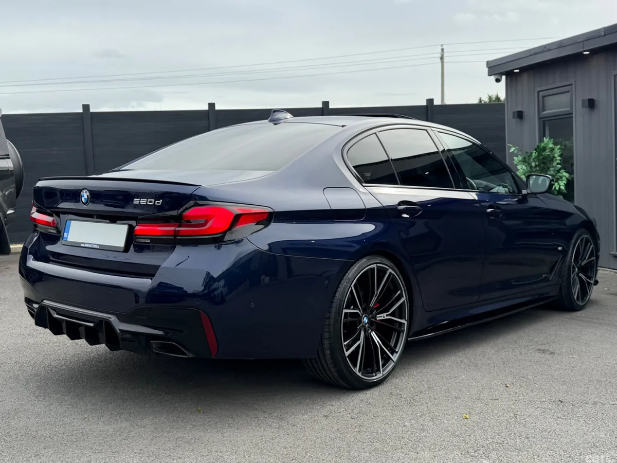 BMW 5-Series Saloon, Diesel, 2021, Blue