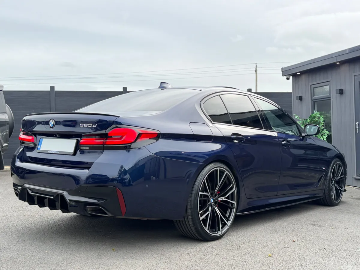 BMW 5-Series Saloon, Diesel, 2021, Blue
