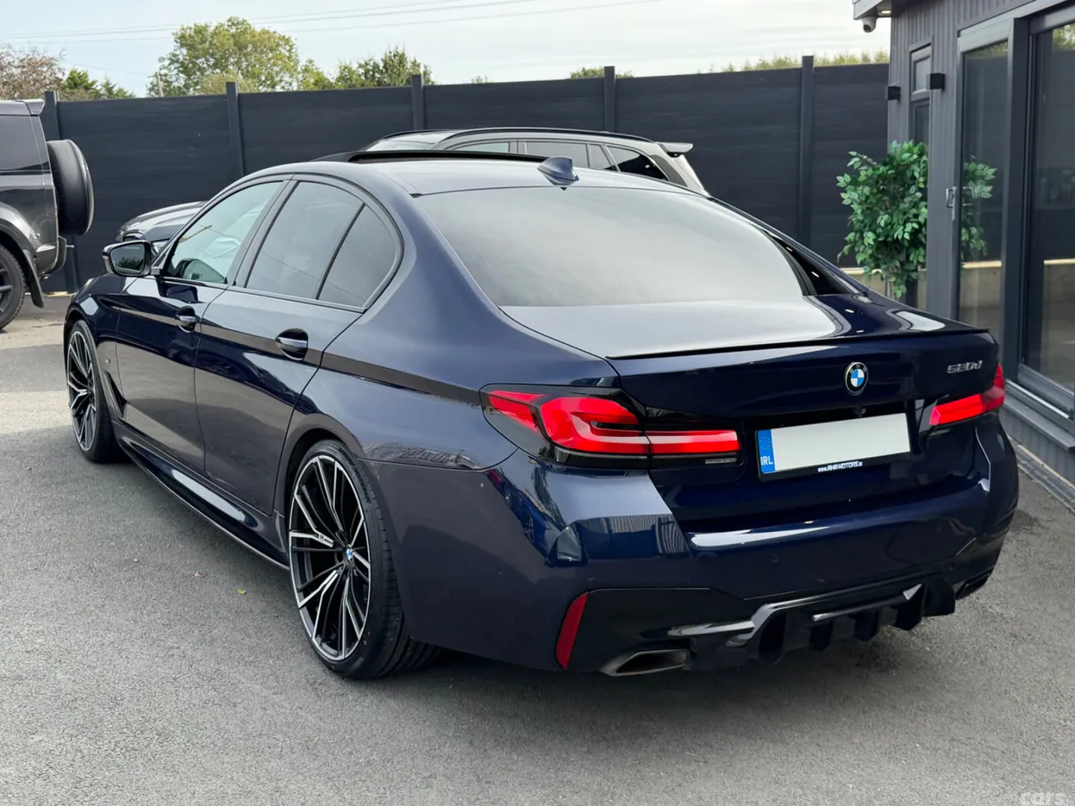 BMW 5-Series Saloon, Diesel, 2021, Blue