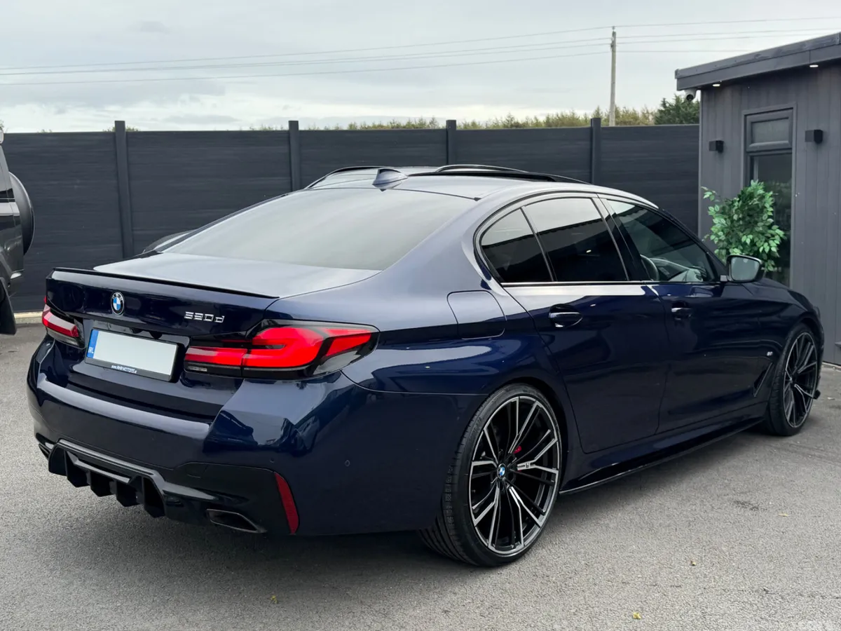 BMW 5-Series Saloon, Diesel, 2021, Blue