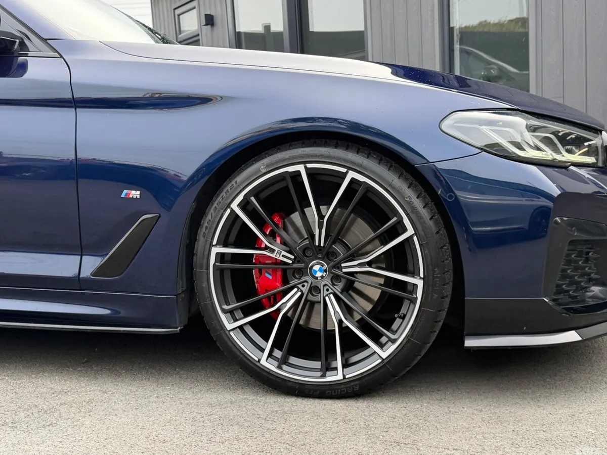 BMW 5-Series Saloon, Diesel, 2021, Blue