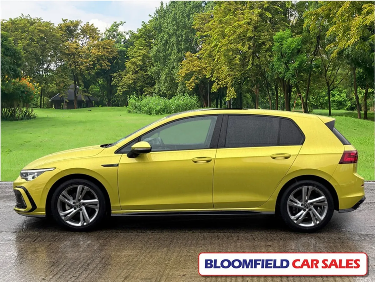 Volkswagen Golf Hatchback, Petrol Hybrid, 2021, Yellow