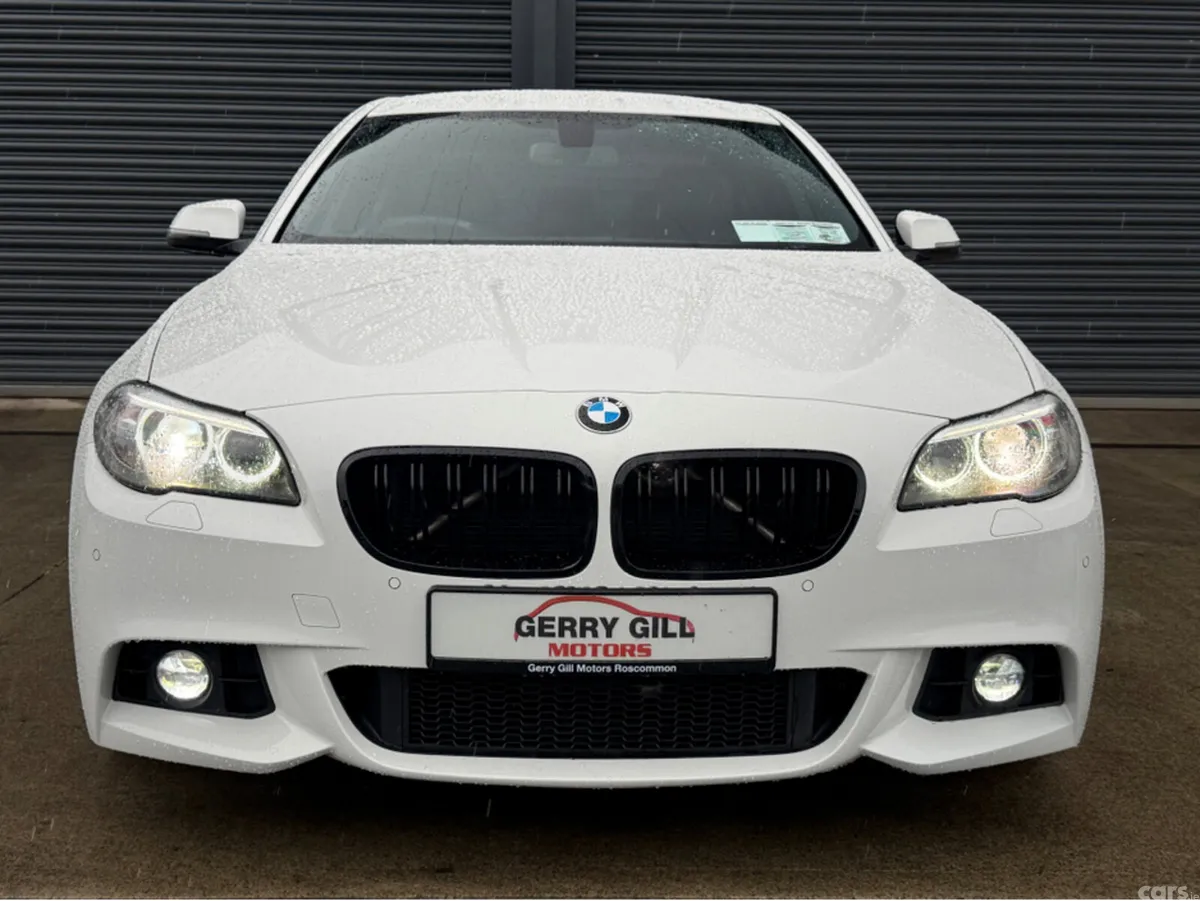 BMW 5-Series Saloon, Diesel, 2015, White