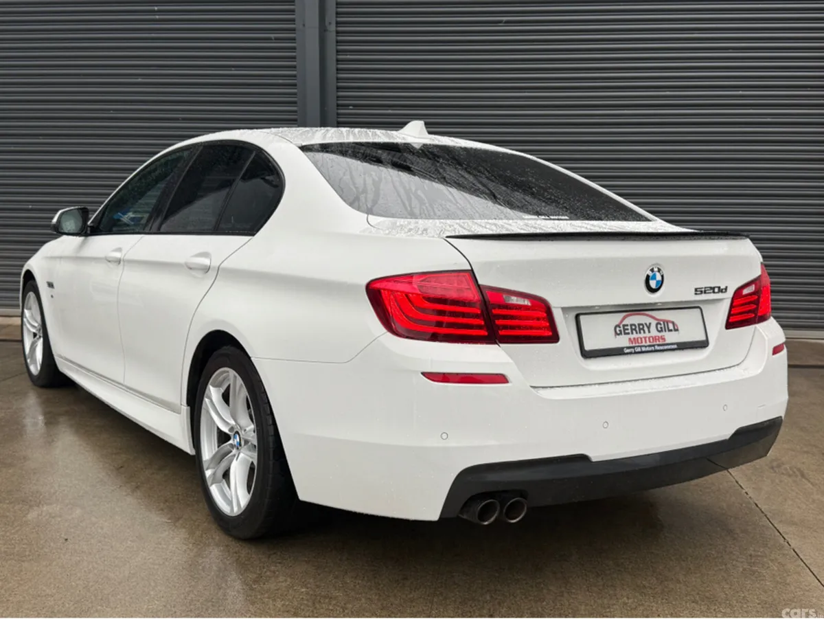 BMW 5-Series Saloon, Diesel, 2015, White