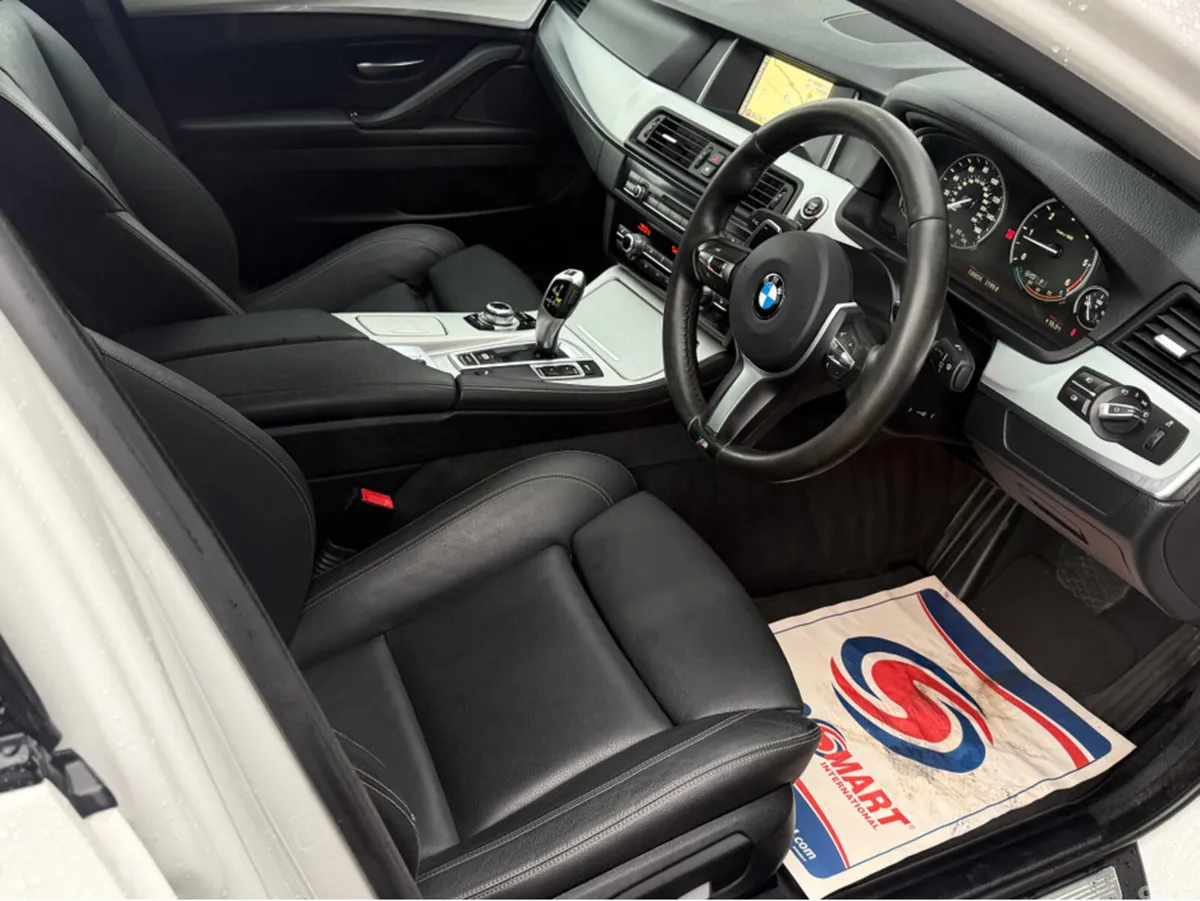 BMW 5-Series Saloon, Diesel, 2015, White