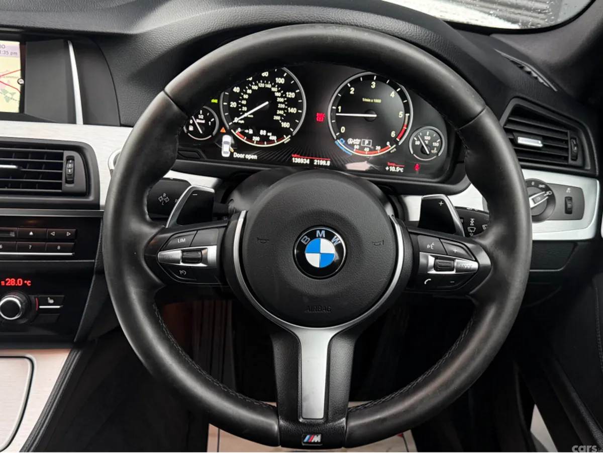 BMW 5-Series Saloon, Diesel, 2015, White