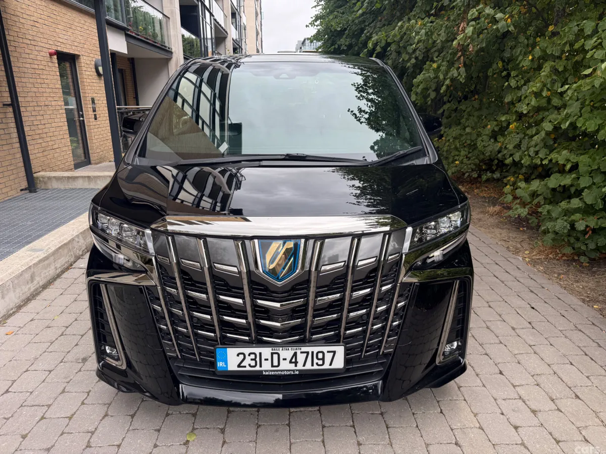 Toyota Alphard MPV, Petrol Hybrid, 2023, Black