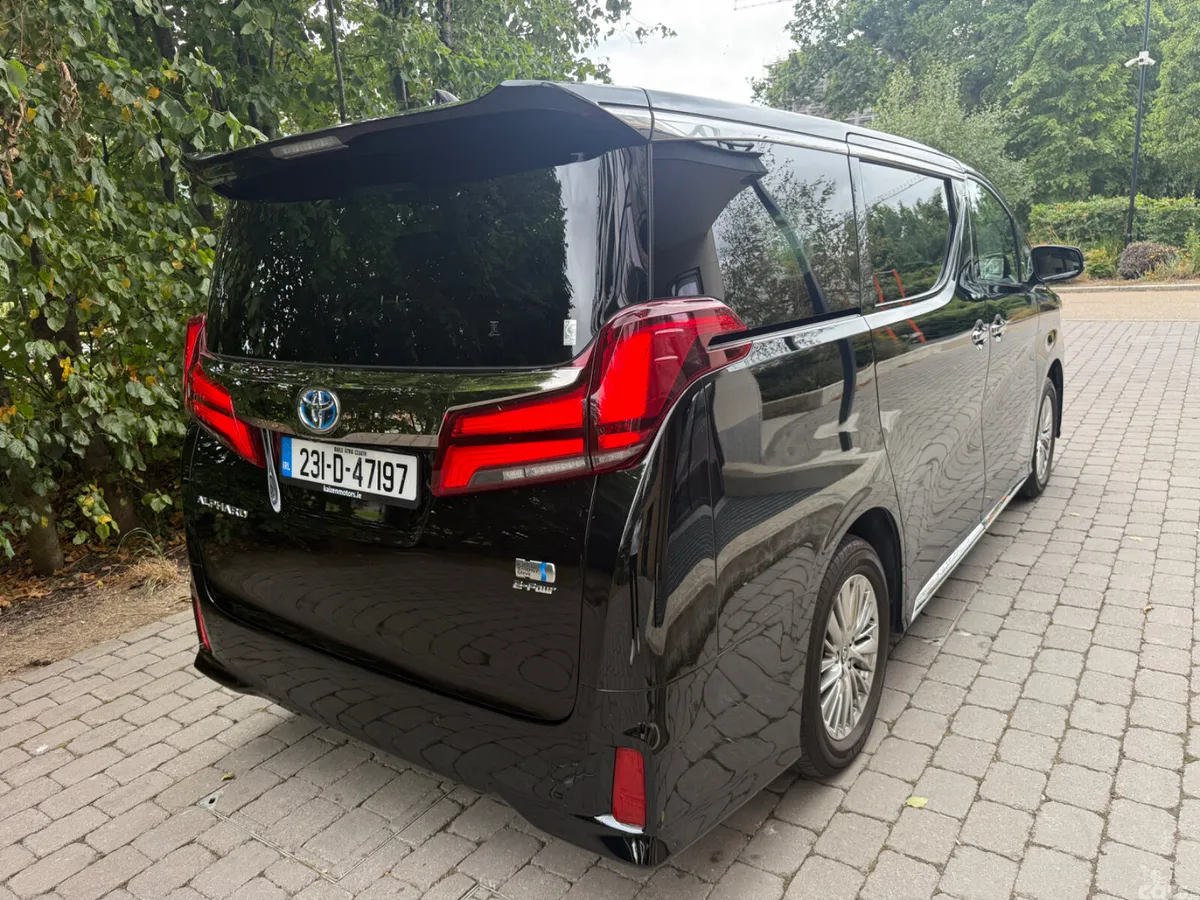 Toyota Alphard MPV, Petrol Hybrid, 2023, Black