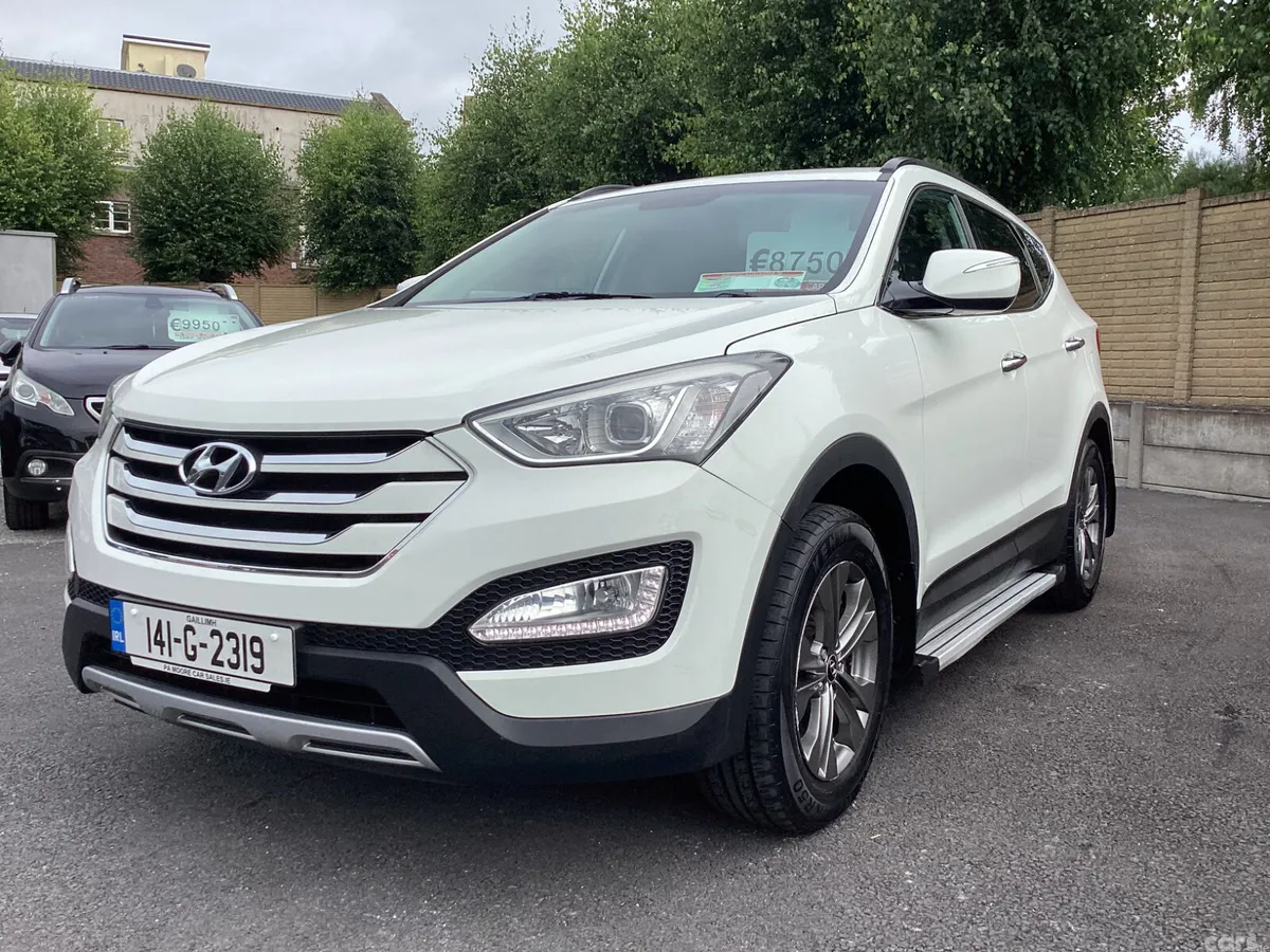 Hyundai Santa Fe SUV, Diesel, 2014, White