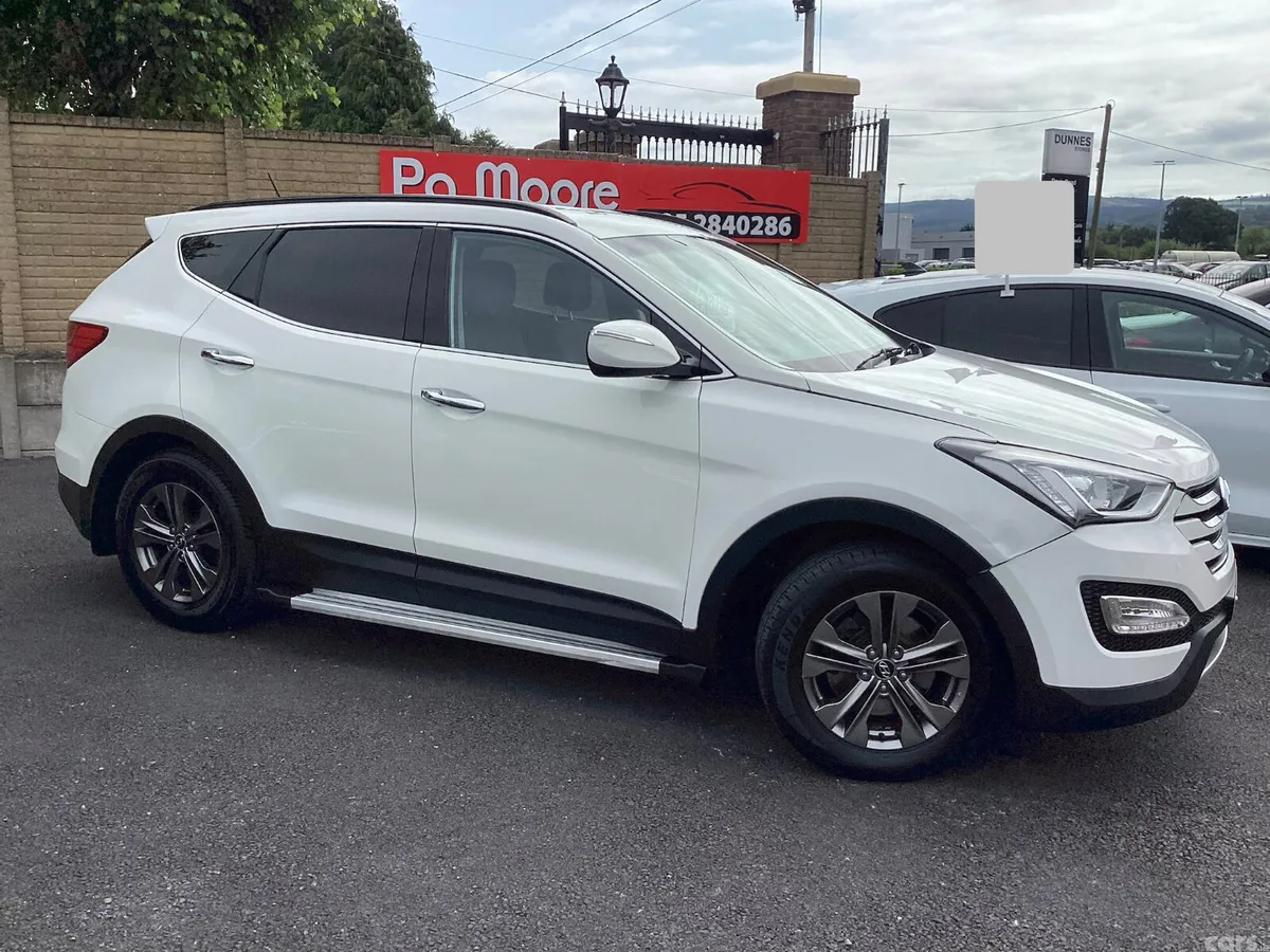 Hyundai Santa Fe SUV, Diesel, 2014, White