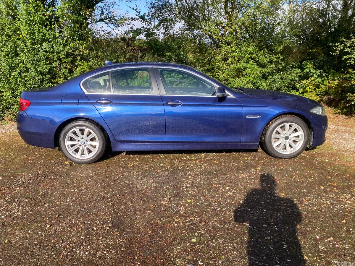 BMW 5-Series Saloon, Diesel, 2016, Blue