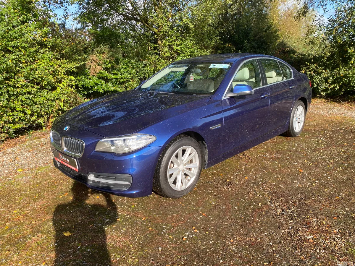 BMW 5-Series Saloon, Diesel, 2016, Blue
