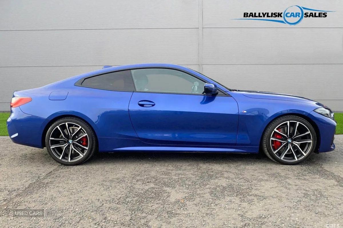 BMW 4-Series Coupe, Diesel, 2021, Blue