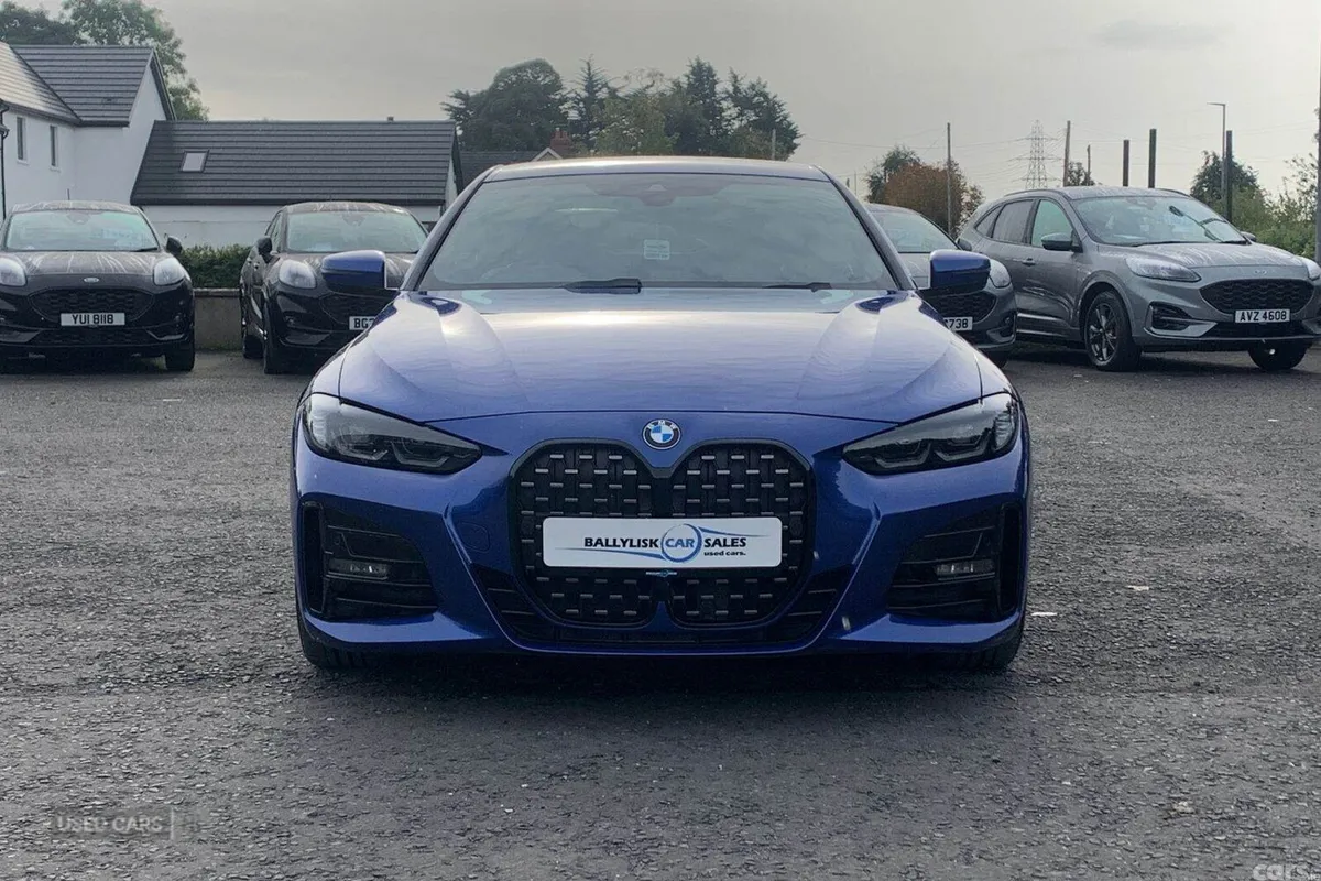 BMW 4-Series Coupe, Diesel, 2021, Blue