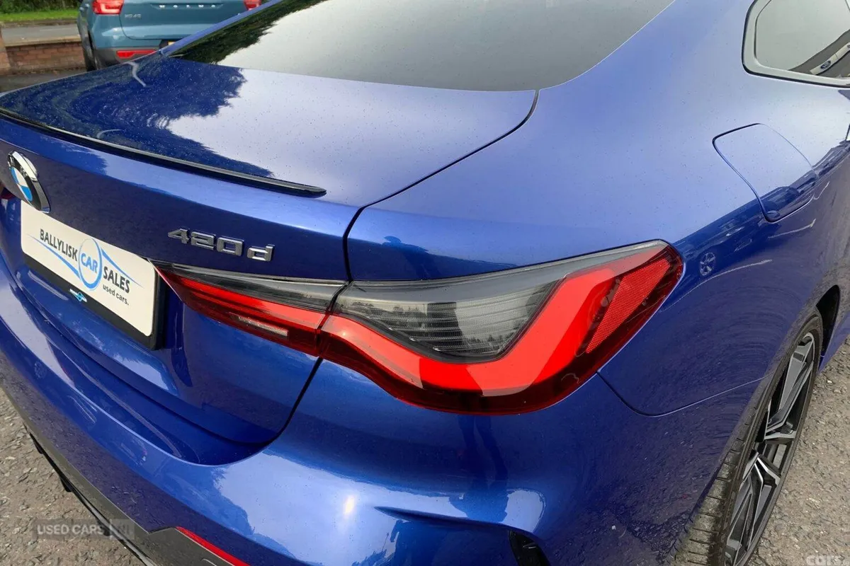 BMW 4-Series Coupe, Diesel, 2021, Blue