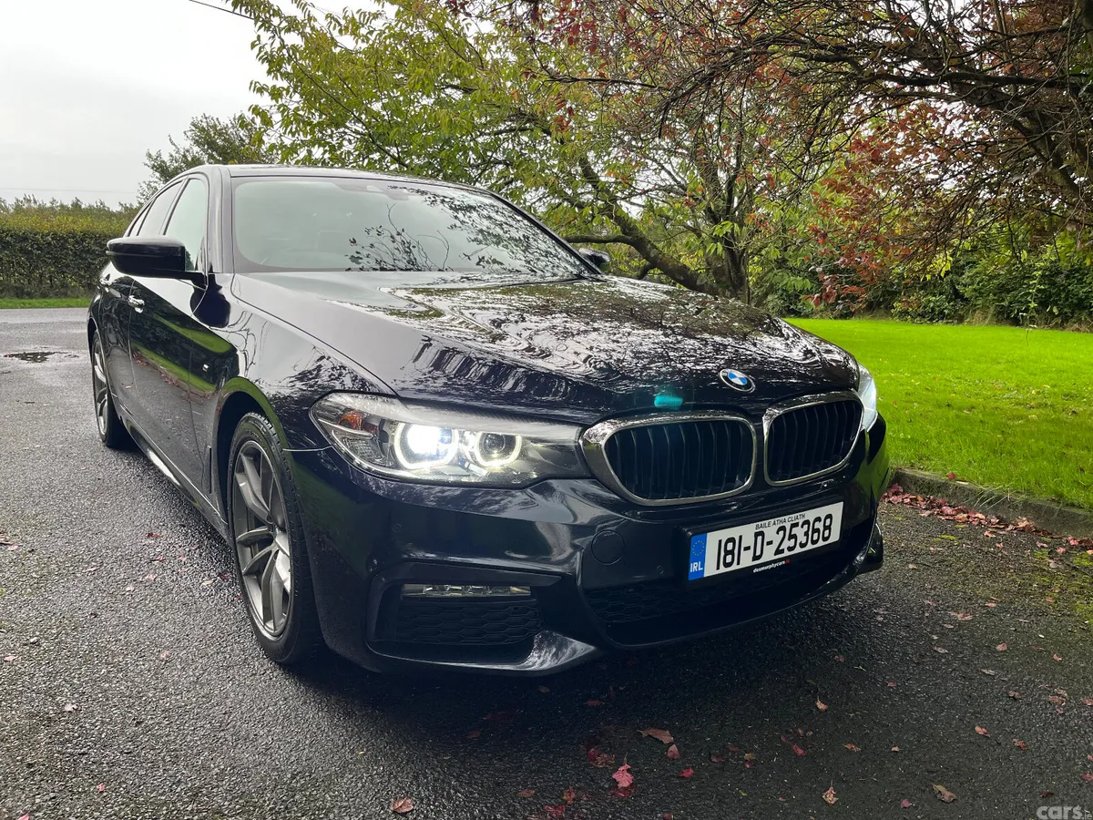 BMW 5-Series Saloon, Diesel, 2018, Black