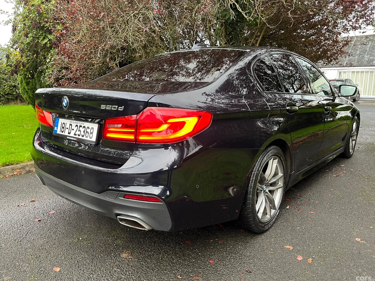BMW 5-Series Saloon, Diesel, 2018, Black