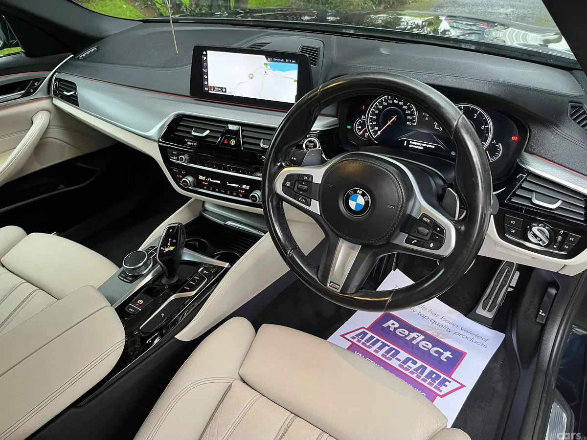 BMW 5-Series Saloon, Diesel, 2018, Black