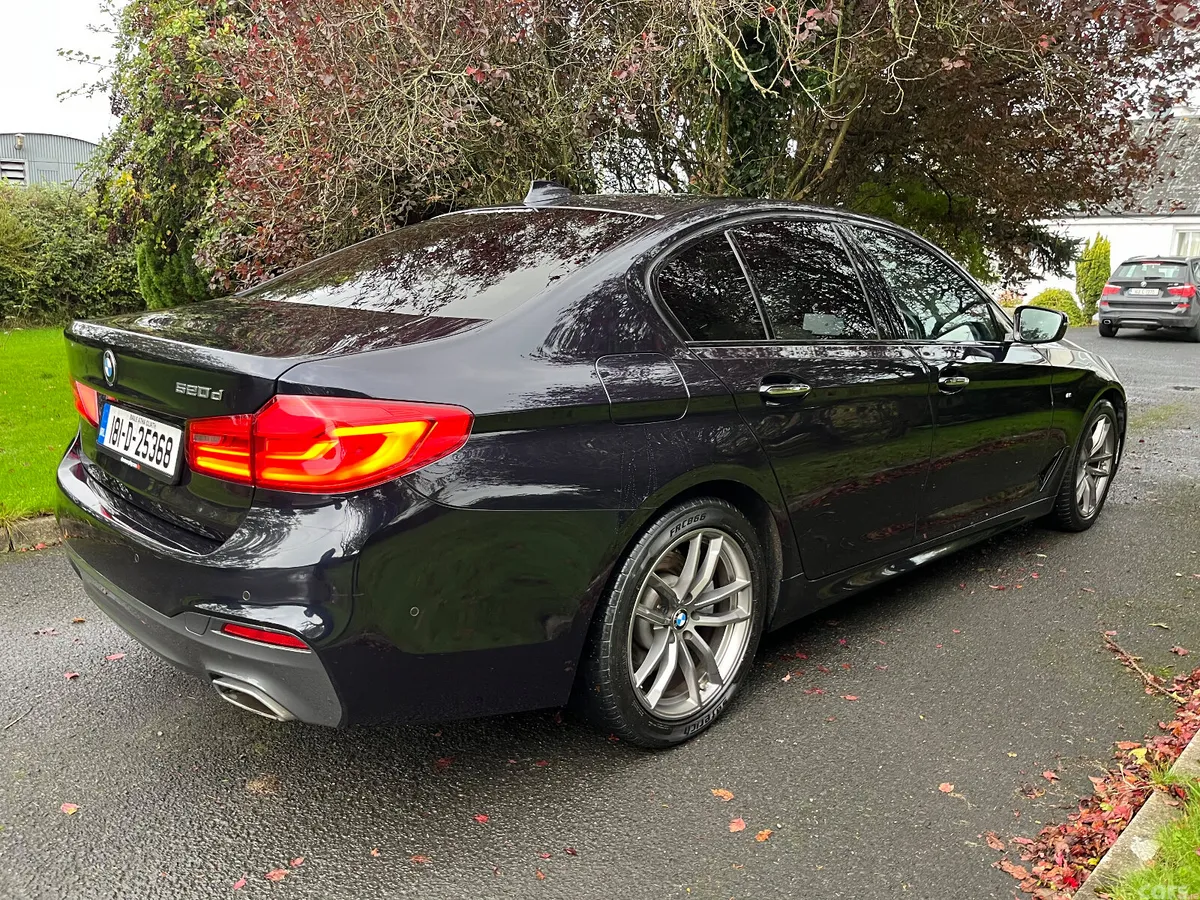 BMW 5-Series Saloon, Diesel, 2018, Black