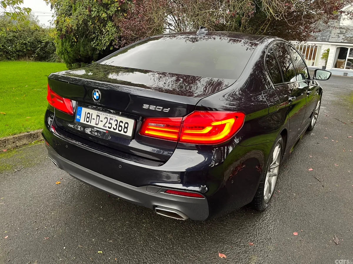 BMW 5-Series Saloon, Diesel, 2018, Black
