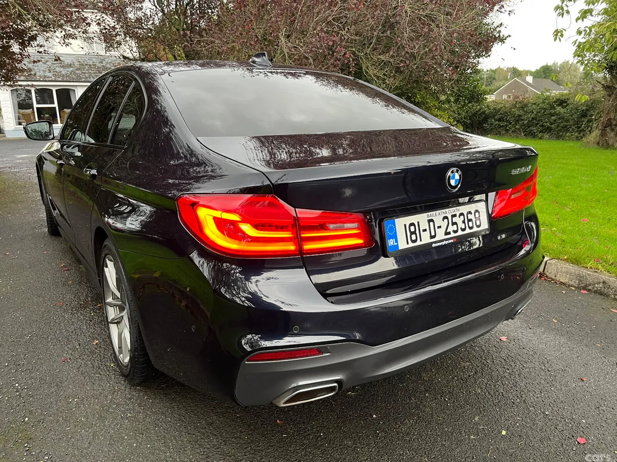 BMW 5-Series Saloon, Diesel, 2018, Black
