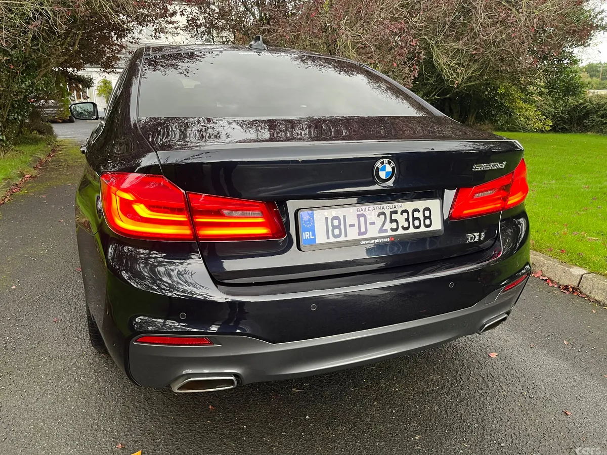 BMW 5-Series Saloon, Diesel, 2018, Black