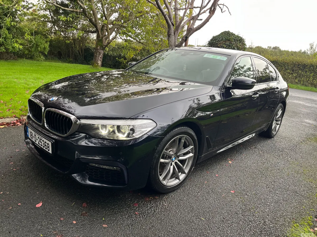 BMW 5-Series Saloon, Diesel, 2018, Black